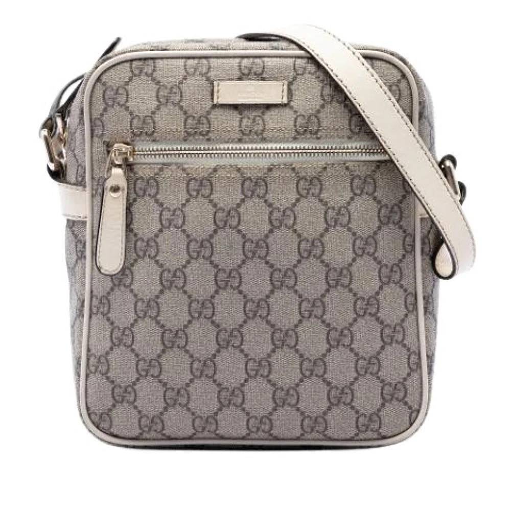 Gucci Vintage - Pre-owned Canvas Crossbody Bag Vintage - Dam - ONE Size - Läder