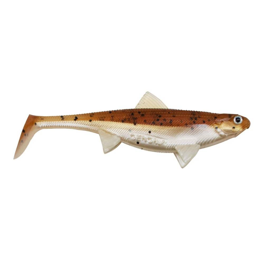Senshu Real Fin Shad 8cm Magic Motoroil - Softbait