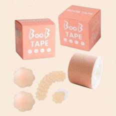 13-Piece Nipple Cover & Bandage Set â Ladies&#39; Lingerie Accessories With Gift Box. Cuttable Lifting Bandage Silicone Nipple Covers And Anti-Friction  - Multicolor - one-size