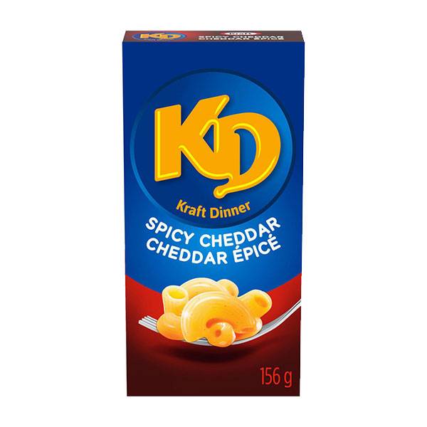 Kraft Dinner Spicy Cheddar Mac & Cheese – 156g