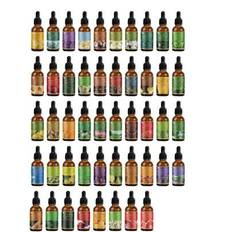 30 ml Aromaterapi eteriska oljor Hem, alternativ med bestående doft Långvarig arom, tillgänglig i upp till 48 olika dofter för hem Vardagsrum Sovrum H - Multifärgad (Multi-size)