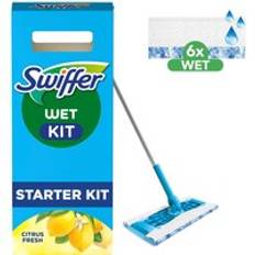 Swiffer: Startkit 1 Rengöringsmopp +6st fuktiga