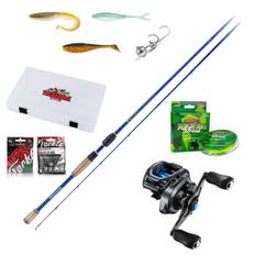 Gator Mirage 7'3'' Superb Casting 5-25g Perch Bundle