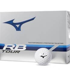 MIZUNO Golf Ball RB Tour White 1 Dozen 12 Pieces Distance Control Type Supports Head Speeds of or More Soft Feeling 3 Piece Construction Equipped with vit