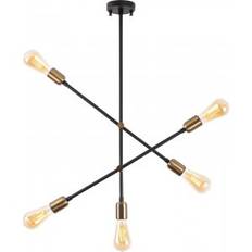 Bedste loftslampe 10340 - Sort/antik