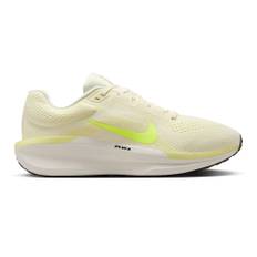 Nike Winflo 11 Neutral Running Shoe Men - Cream, Neon Yellow, Size 10 - cream