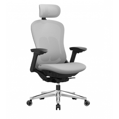 Ergonomisk Kontorstol Lyx-Comfy 150 kg Mesh Grå