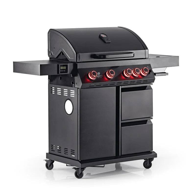 Landmann Gasolgrill Cool Black 4.1 maxX Airfryer På Köpet