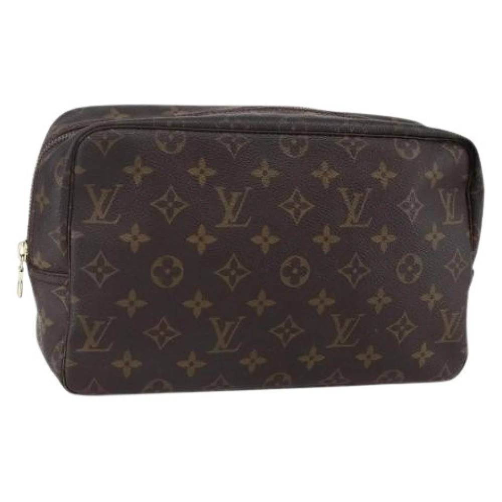 Louis Vuitton Vintage Pre-owned Vintage Canvas Clutch - Vintage - Dame - Brun - ONE SIZE -