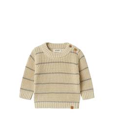 LIL'ATELIER Nbmemlen Ls Knit Stripe Lil |Beige |62
