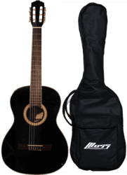 Spansk guitar Moss CG-39BK-L VENSTREHÅNDS