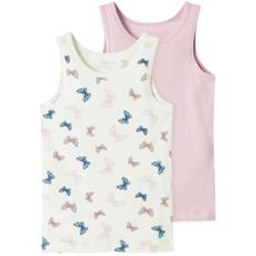 Name it - 2-pak undertrøje - Rosa - str. 3 år/98 cm