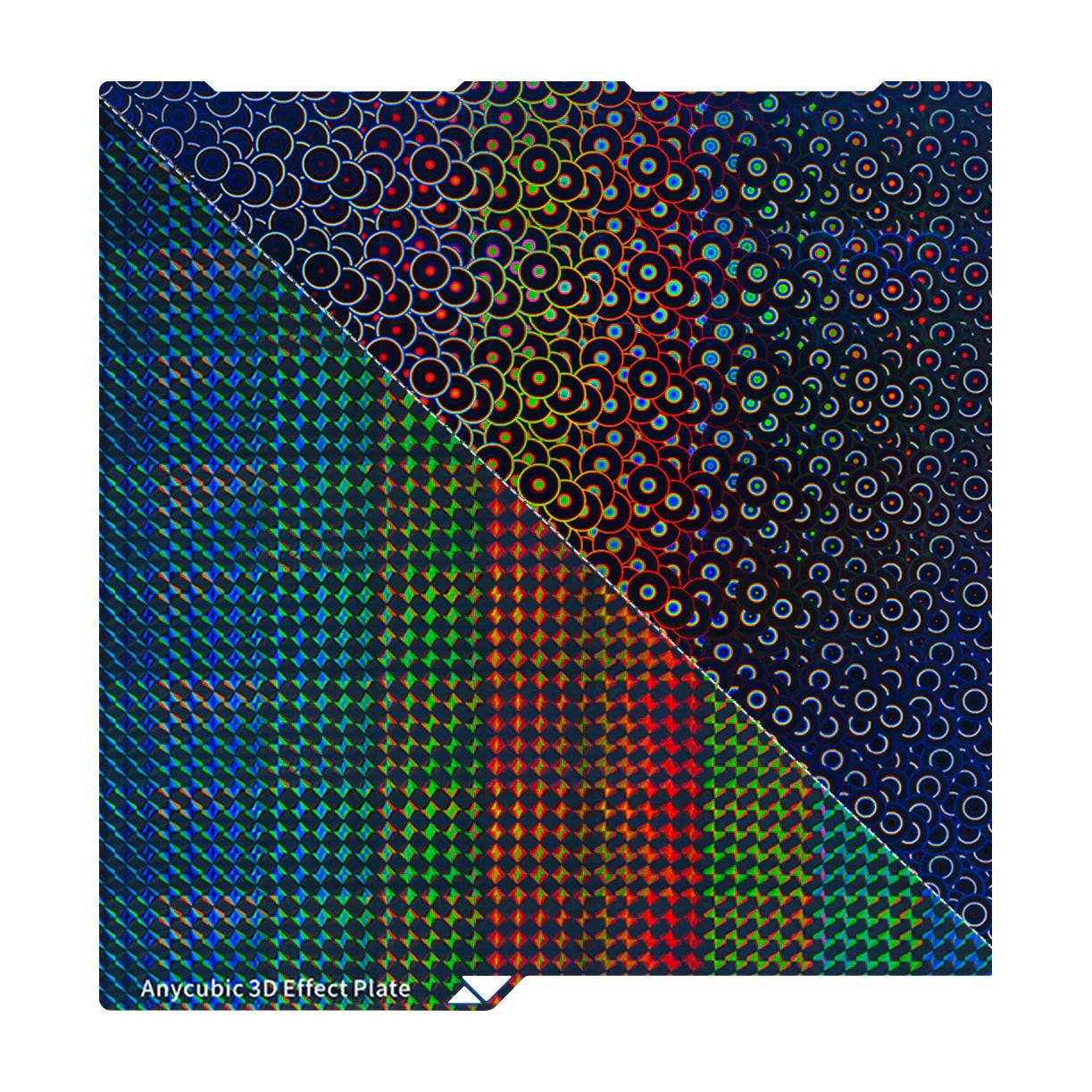 Anycubic Double-sided 3D Effect Plate - Kobra 3 V2 Combo/ Kobra 3 V2 / Phantom + Sphere surface