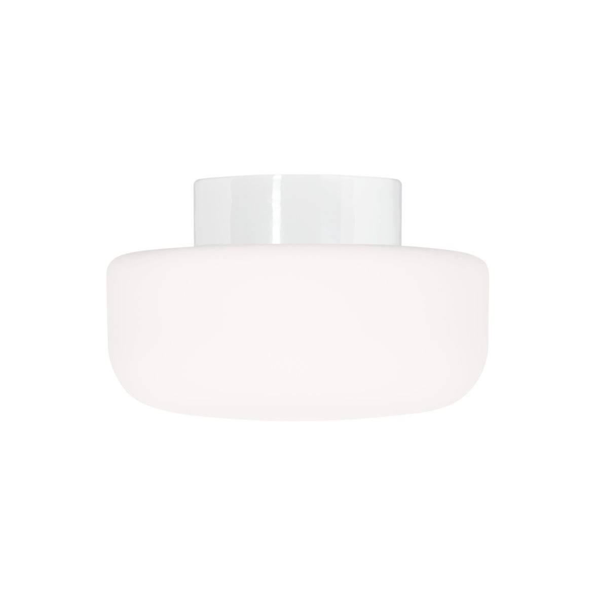 IFÖ Electric Plafond/vägg Solenne matt opalglas Ø250 vit