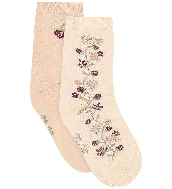 Minymo Strømper - 2-pak - Birch - Minymo - 35/38 - Strømper