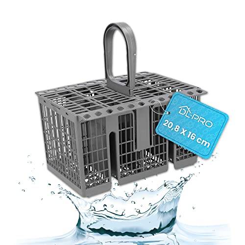 DL-pro Bestickkorg för Underkorg 20,8 x 16 cm för Bubbelpool Bauknecht Ikea 488000386607 Diskkorg Diskmaskinskorg Korg för WFC WIC WBC Diskmaskin