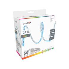 Avide RGB Lysbånd kit, 5m eller 10M - Standard - 10M (2x 5M)