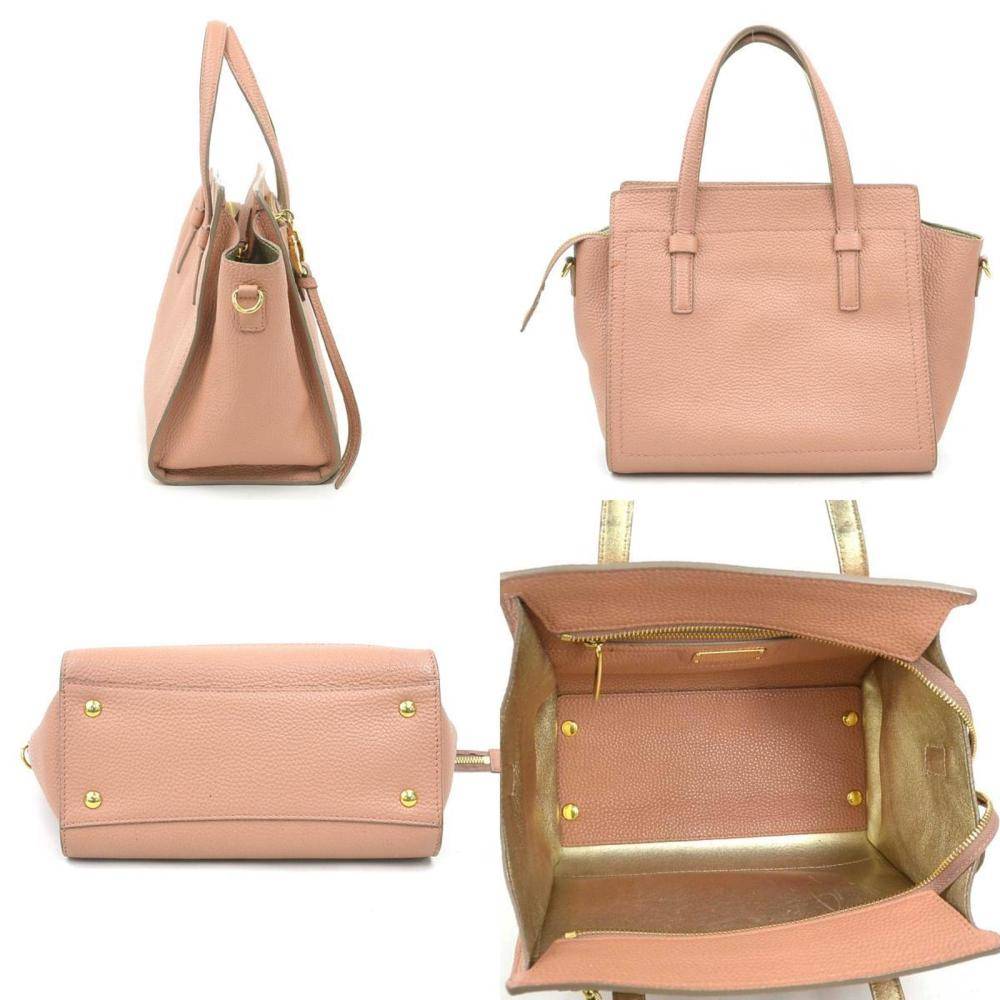 Salvatore Ferragamo Vintage Tote Stl. - Totebags Från Magasin - Pink (L 21cm x W 23cm x D 12cm)