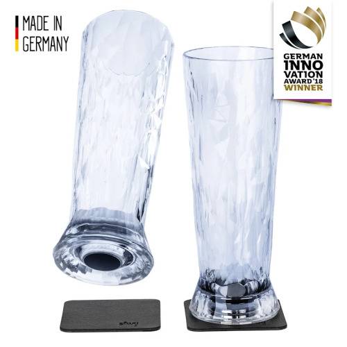 Silwy Magnetic Öl Glas Plast 500ml 2-pack