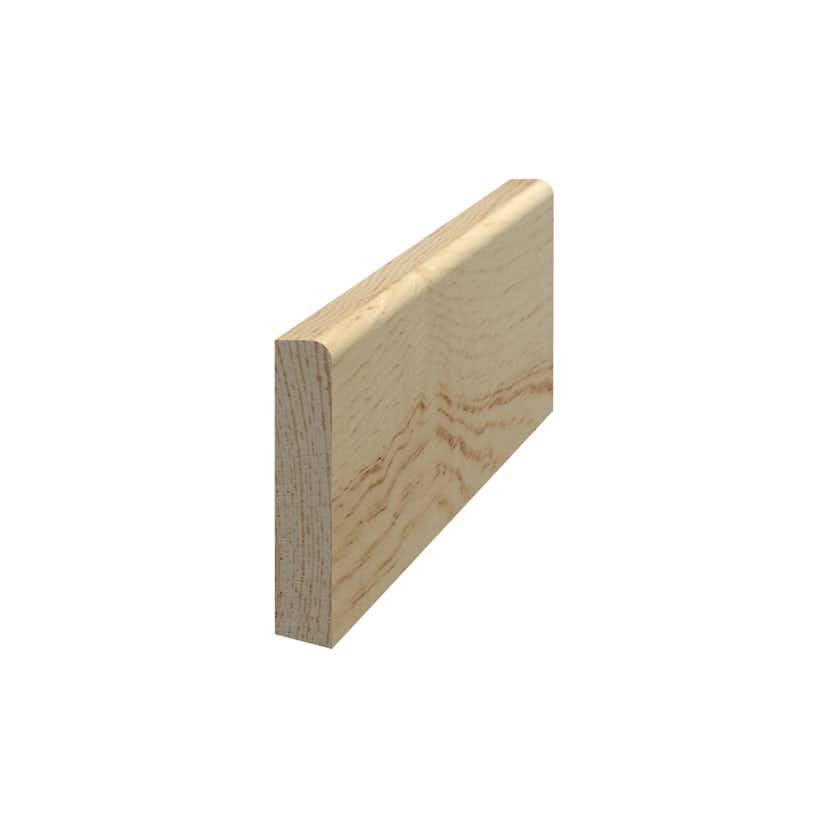 Smyglist Grimslöv Trä List 8x43 mm Obehandlad