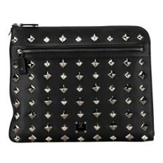 MCM Pre-owned, Pre-owned, Dame, Sort, ONE SIZE, Tyl, Pre-owned Plast clutches