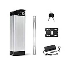 HJGHY 60V elcykelbatteri 60V litiniumjonbatteri 10AH 20AH 30AH litiumbatteri för 600W-1800W motorsatser 60V utbytbart batteri med laddare,60v15ah