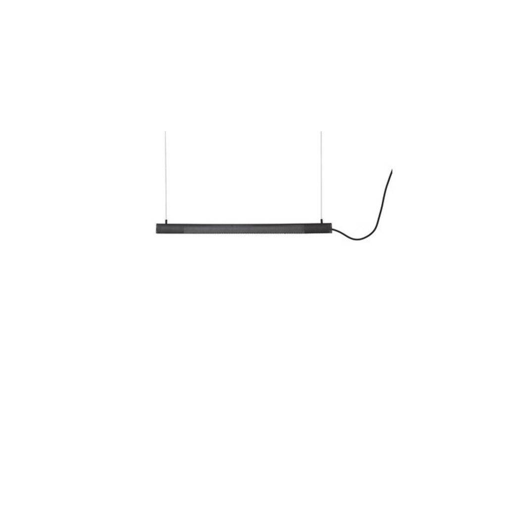 Gejst - Radent Pendant Lamp - Hängande lampa - Small - Black - L: 70 x H: 5,8 x D: 4,5 cm