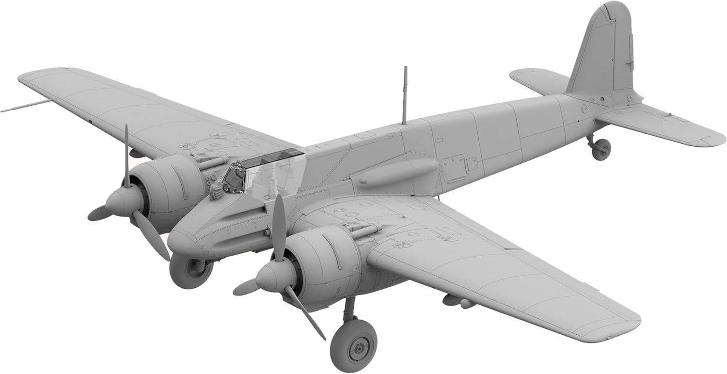 Takom Henschel Plastic Model Kit TKO48001 1/48 Hs129B-2 (Airplane)