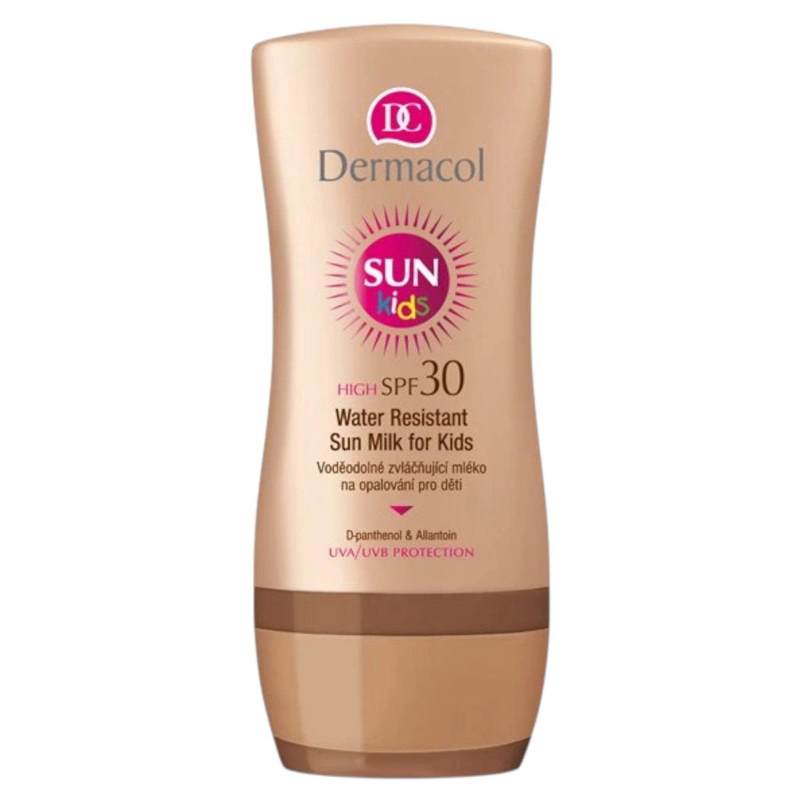 Dermacol Sun Kids vandafvisende solmælk SPF30 200 ml Tester