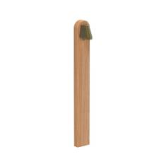 Royal Botania Beamy Bollard bedlampe 100cm Teak og Patineret Messing IP44