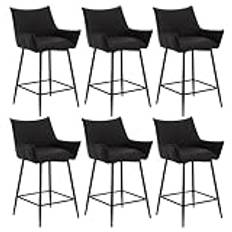 SONGMICS Hocker, Stehhocker Um 360u00b0 Neigbar, Schreibtischstuhl, Hu00f6henverstellbar 58-83 Cm, Grou00dfer Sockel, Anti-Rutsch, Modern, Grau