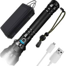 Lommelygte Genopladelig 4500 lumen, 6800mAh, P70 USB