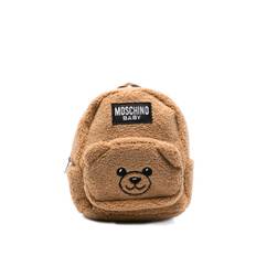Moschino Kids - Teddy Bear ryggsäck - barn - polyester/bomull - One Size - Brun
