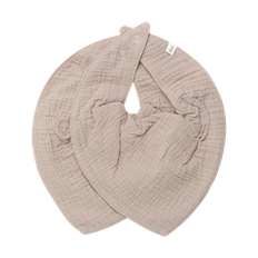 Muslin 2-pak Savlesmæk, Mocha Meringue, One Size