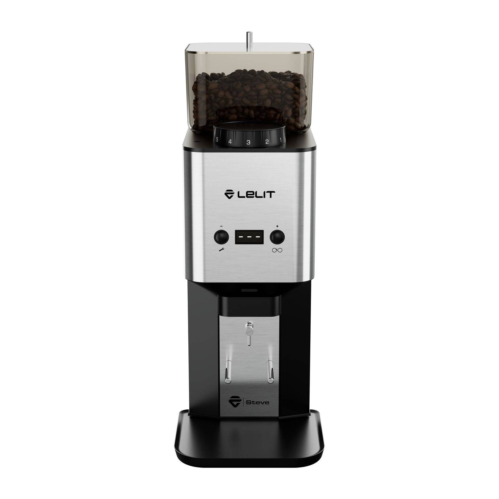 Lelit Steve Flat BURR BSS Typ Q Kaffekvarn Borstat stål