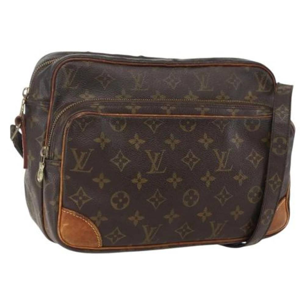 Louis Vuitton Vintage Pre-owned Canvas Cross Body Taske - Vintage - Dame - Brun - ONE SIZE -