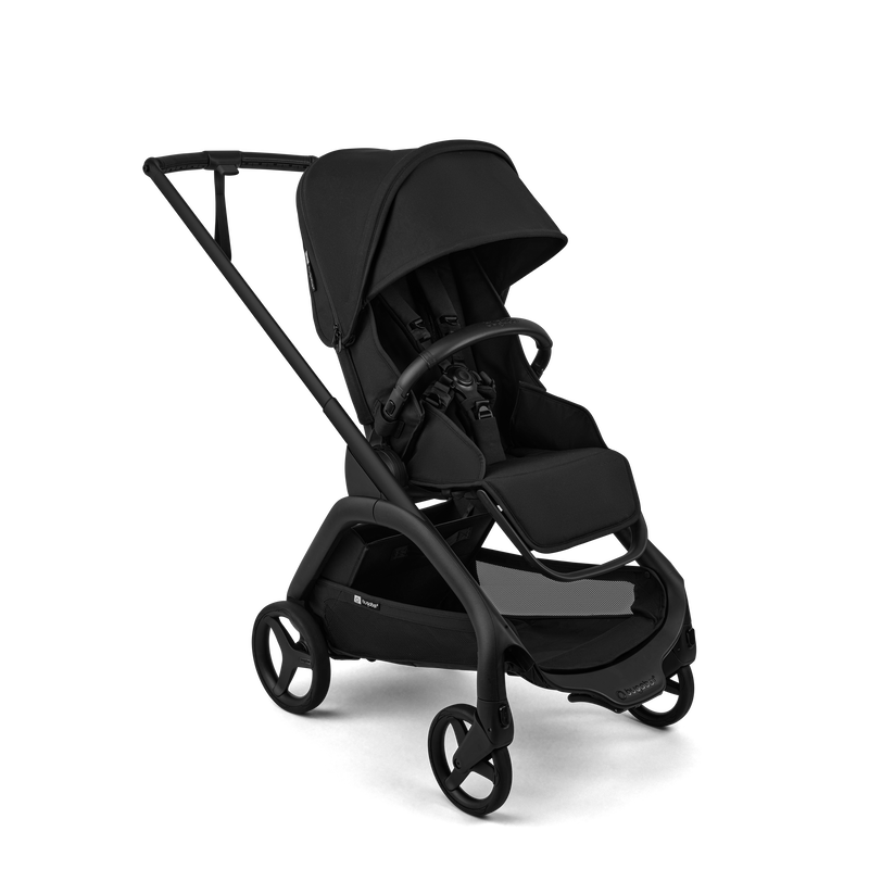 Bugaboo Dragonfly Plus Barnvagn Med Sittdel - Heritage Black Klädsel