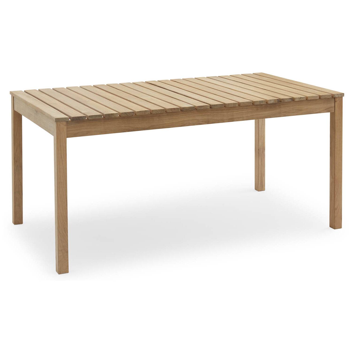 Cadence bord teak 160x90 cm - Träfärgad