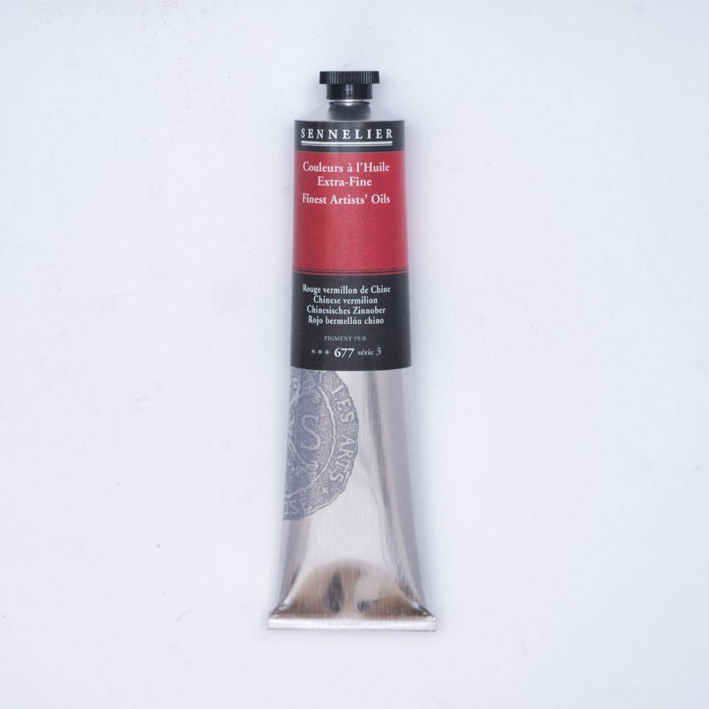 Sennelier Artist Oljefärg 200 ml S3 - Chinese vermilion