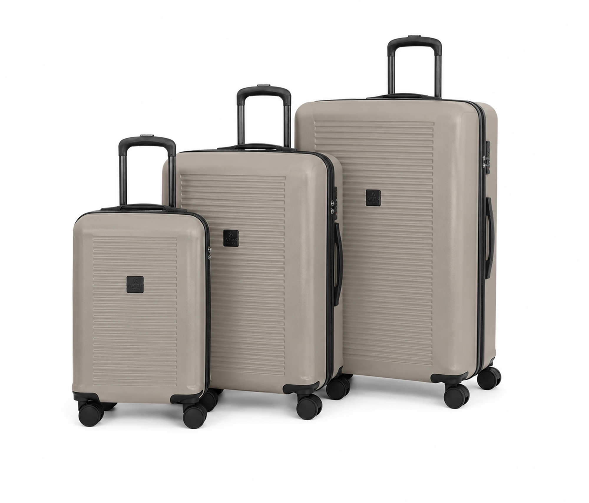 Aries Travel Kuffertsæt Toronto 76 Cm - Grå