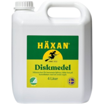 Häxan Refill Diskmedel 4L*