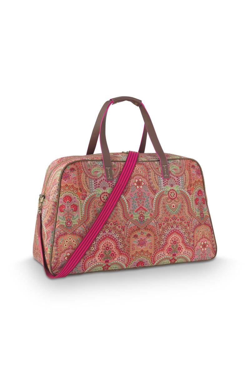 Tovy Weekend Bag Large Jabali Red 65x25.5x35cm