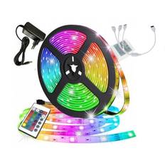 15m LED-Strip Lys med RGB Lyssløjfe LED strip - Perfekt