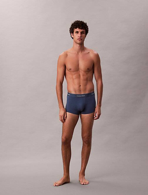 3 Pack Low Rise Trunks - Icon Cotton Stretch - Multi - 4XL