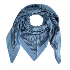 GAUGE & PLY TØRKLÆDE / GAIA SCARF / OCEAN BLUE