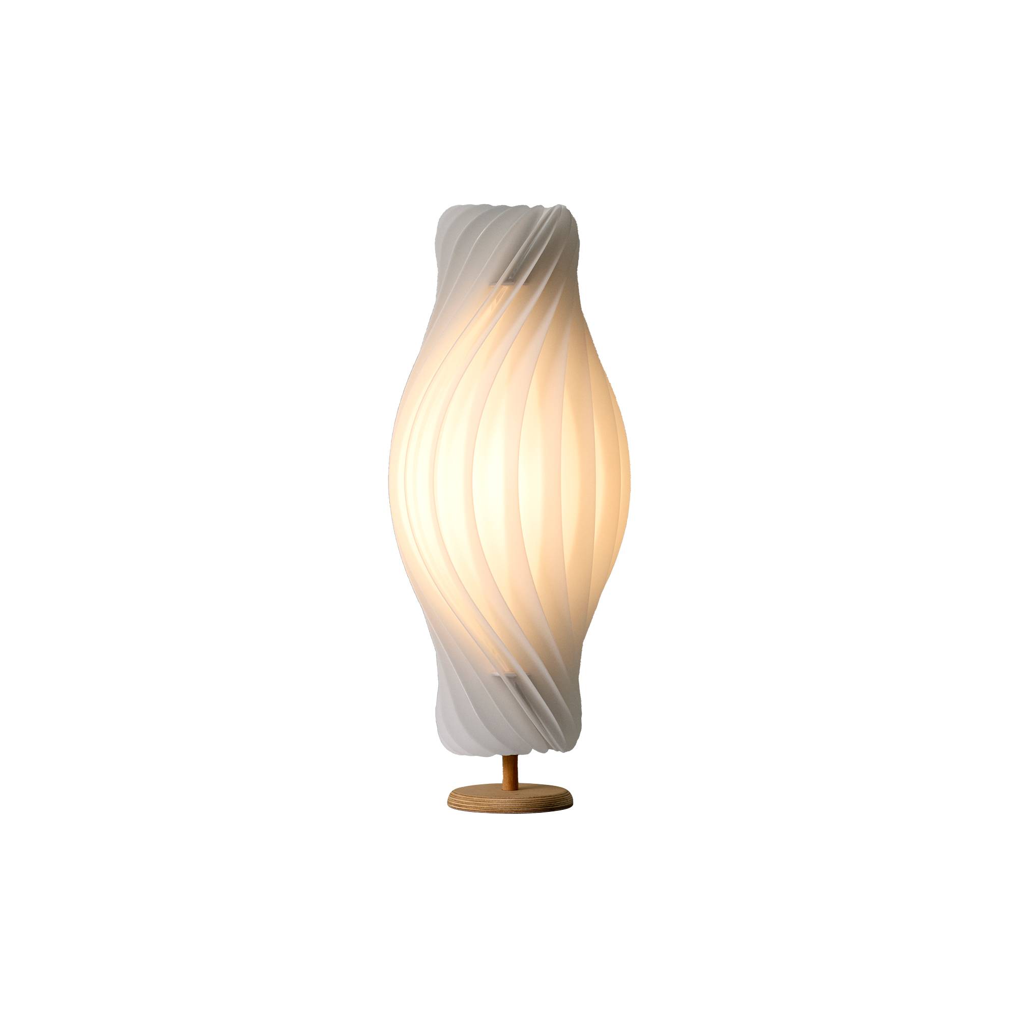 No. 111 Table Lamp, White.
