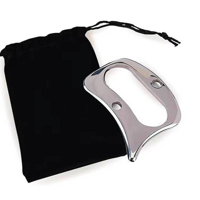 Portable Stainless Steel Gua Sha Scraping Massage Tool For Body Back Leg Arm Relaxation Manual Therapy