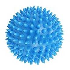 Qiaohome Massageboll, hård stressboll 7,5 cm för fitness sport träning ()