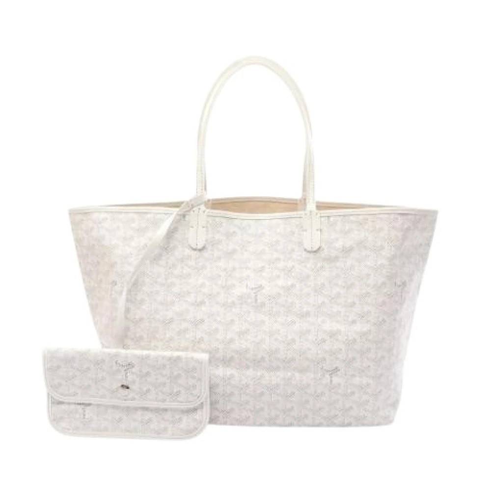 Goyard Vintage Pre-owned Vintage Canvas Skuldertaske - Vintage - Dame - Grå - ONE SIZE - Uld