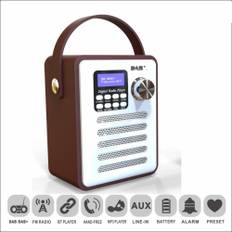 DAB H6 Digital Bluetooth radio med LCD Display